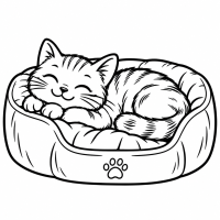 Лежанки, підстилки для котів