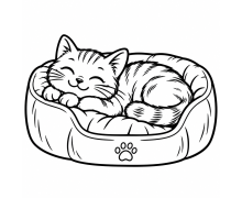 Лежанки, підстилки для котів