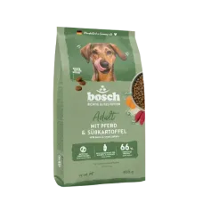 Сухий корм для собак Бош Едалт з кониною та бататом (0,8 кг), Bosch Adult with horse & sweet potato  (0,8 кг)