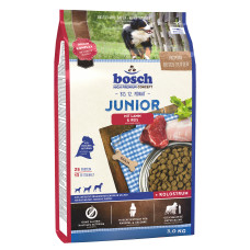 Сухой корм для собак Бош Юніор , з м'ясом Ягненка і рисом (3 кг), Bosch Junior Lamb Rice