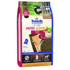 Сухий корм для собак Бош Міні Едалт, з Ягням та Рисом (1 кг), Bosch Mini Adult Lamb and Rice