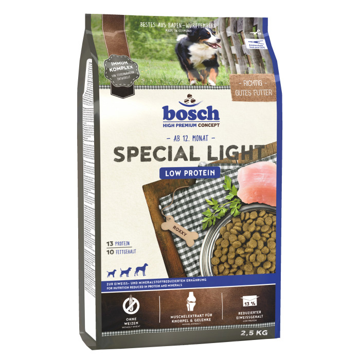 Сухий корм для собак Бош Спешіал Лайт (2,5 кг), Bosch Special Light