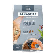 Сухий корм для котів Бош Едалт Форель (400 гр), Bosch Sanabelle Adult With Trout (400 гр)