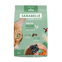 Сухий корм для котів Бош Санабель Сенсетив з куркою (400 гр), Bosch Sanabelle Sensitive with chicken (400 гр)