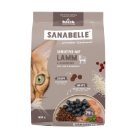 Сухий корм для котів Бош Санабель Сенсетив з ягням (400 гр), Bosch Sanabelle Sensitive with lamb (400 гр)