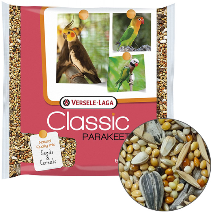 Versele-Laga Classic Big Parakeet ВЕРСЕЛЕ-ЛАГА КЛАСІК СЕРЕДНІЙ ПАПУГА зернова суміш, корм для середніх папуг