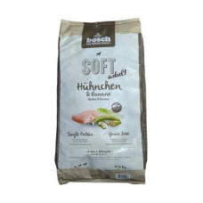 Напіввологий корм для собак Бош Софт з куркою та бананом, Bosch Soft Adult Chicken & Banana (12,5 кг)