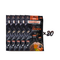 М'який корм Sanabelle Juicy з лососем для котів (40 г) (20 шт)
