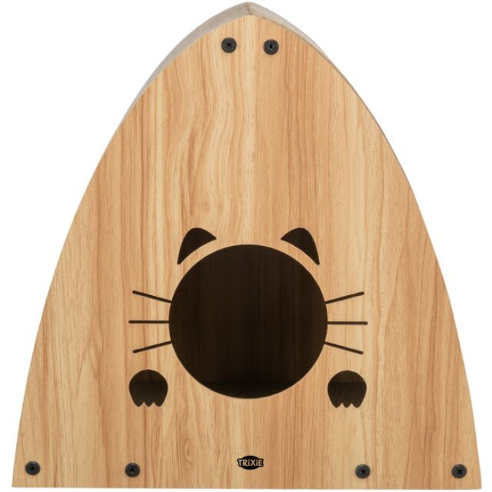 Драпак - будиночок TRIXIE для котів (48 × 48 × 28 см) (світло-коричневий)