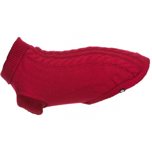 Пуловер "Kenton" для собак (30 см) (червоний) - 1