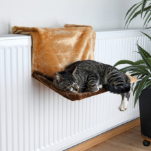 Гамак на радиатор для кошек Trixie (45 х 24 х 31 см) (коричневый)