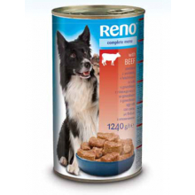 Консервы для собак RENO со вкусом говядины (1240 г)