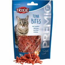 Лакомства для котов Trixie, тунцовые кусочки (50 г)