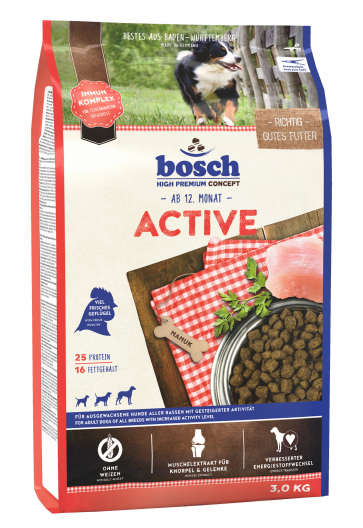 Сухой корм для собак Bosch HPC Active (3 кг) - 1