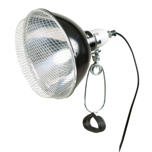 Відбивач для лампи із затискачем та захисною решіткою для тераріумів TRIXIE (250 Вт) - 1