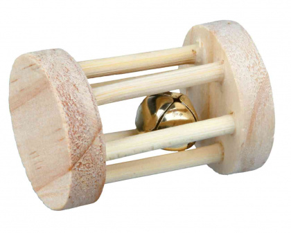Барабан з дзвіночком для гризунів TRIXIE (ø 3,5 х 5 см) - 1