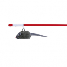 Мышка на удочке со звуком (47 см)