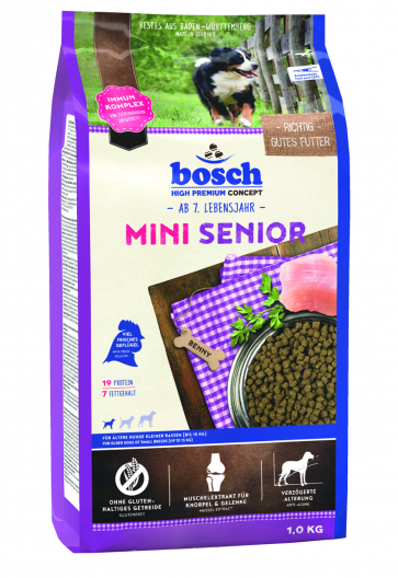 Сухой корм для собак (Бош) HPC Мини Сеньйор (1 кг) - 1