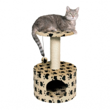 Будиночок-кігтеточка "Toledo" для кошенят Trixie (бежевий в лапках)