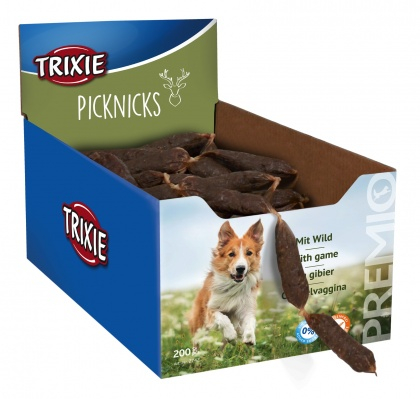 Сосиски для собак "Picknicks" со вкусом дичи (200 шт) - 1