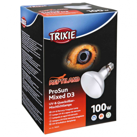Лампа ProSun Mixed D3 для тераріумів TRIXIE (100Вт) - 1