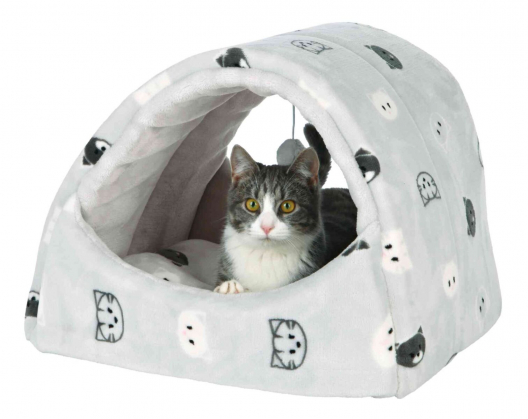 Лежак пещера для котов "Mimi" (42х35х35cм) - 1