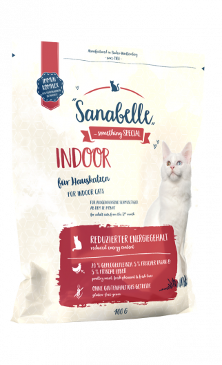 Сухой корм для взрослых кошек домашнего содержания Bosch Sanabelle Indoor (400 гр) - 1