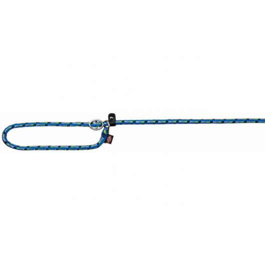 Поводок-полуудавка "Mountain Rope" S-M для собак (синий/зелёный) - 1