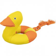 Іграшка "Aqua Toy" качка на мотузці для собак (20 см)