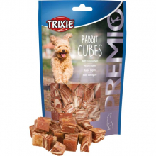 Лакомства для собак Trixie, кубики со вкусом кролика (100 г)