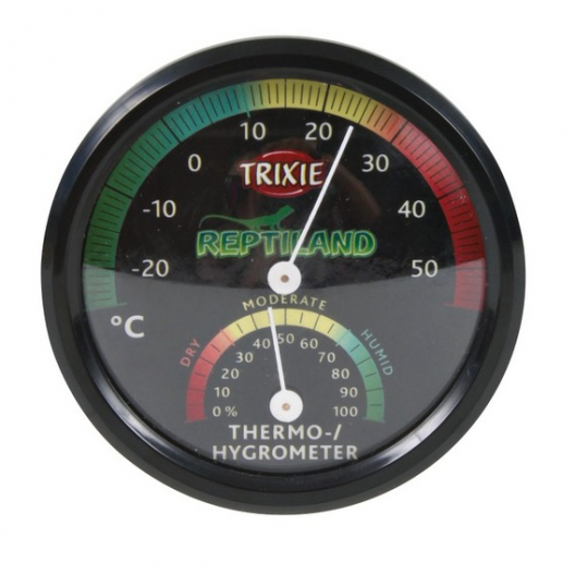 Аналоговий термогігрометр для тераріуму (Тріксі) - 1