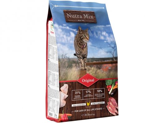Сухий корм для котів Нутра Мікс Оригінал (9,07 кг) - 1