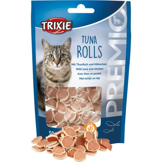 Лакомства для котов Trixie, со вкусом тунца и курицы (50 г) - 1