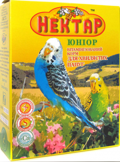 Лорі "Нектар" юніор, вітамінізований корм для хвилястих папуг - 1