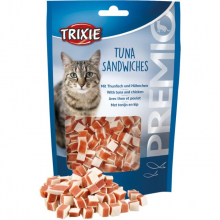 Лакомства для котов Trixie, сэндвичи с тунцом (50 г)