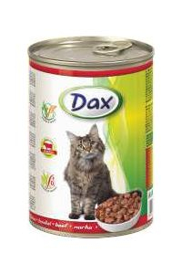 Консерва для котів Дакс (Dax) з яловичиной 0,415 гр - 1