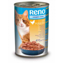Консервы для котов RENO со вкусом птицы (415 г)