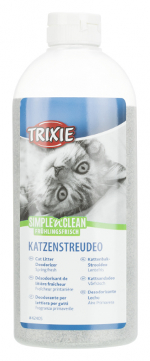Дезодорант "Simple'n'Clean" для кошачьего туалета с активированным углем (750 г) - 1