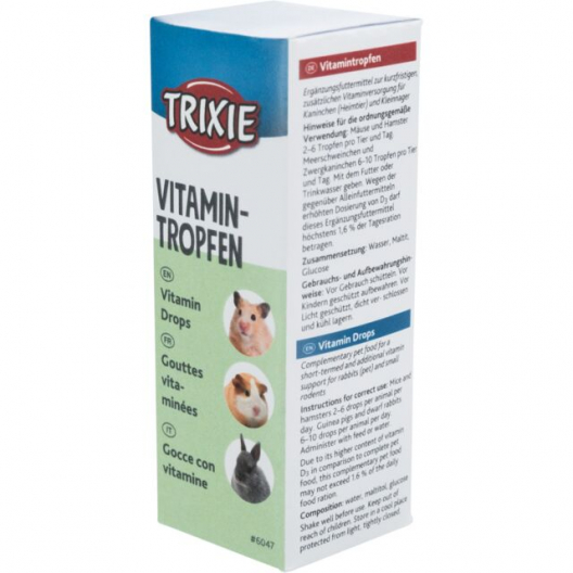 Краплі вітамінні для гризунів TRIXIE - 1