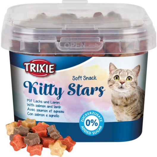 Ласощі для котів Trixie, зі смаком лосося та баранини (140 г) - 1