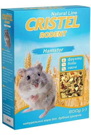 Hamster "Natural Line" корм для хомяков и мелких грызунов (600 гр) - 1