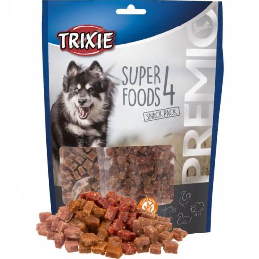 Лакомства для собак Trixie "Super foods", мясное ассорти (100 г) - 1