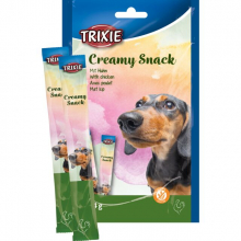 Ласощі для собак Trixie, вершкові закуски зі смаком курки (70 г)