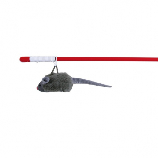 Мышка на удочке со звуком (47 см) - 1