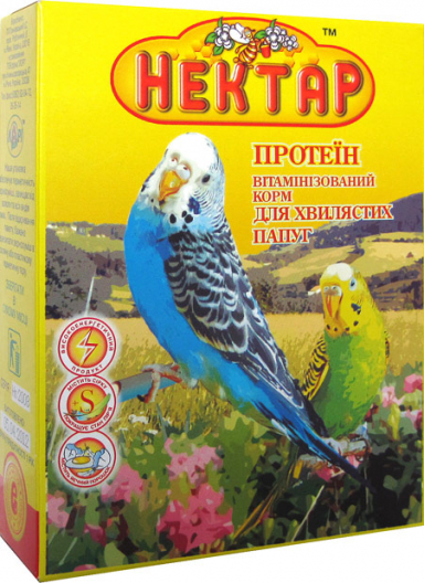 Лори "Нектар" протеин, витаминизированный корм для волнистых попугаев - 1