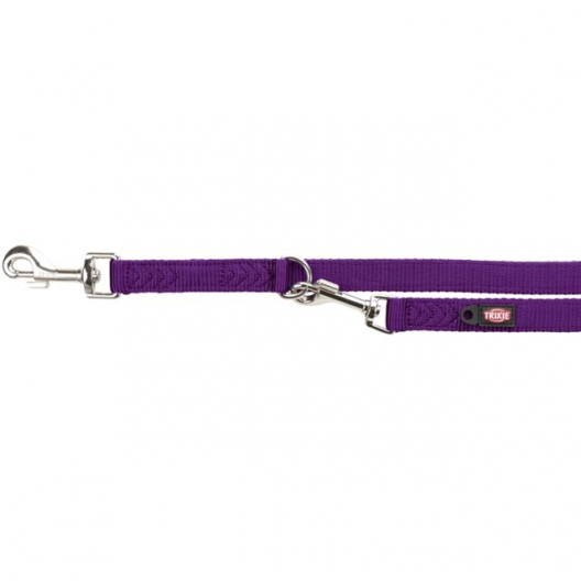 Повідець-перестібка Premium XS-S двошаровий для собак TRIXIE (фіолетовий) - 1