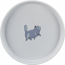 Миска керамічна для котів (0,6 лø 23 см)