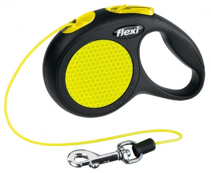Повідець - рулетка для собак (Тріксі) Флексі "New CLASSIC Neon" (3 м/8 кг) - 1