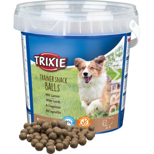Ласощі для собак Trixie "Trainer Snack Balls", зі смаком баранини (500 г) - 1