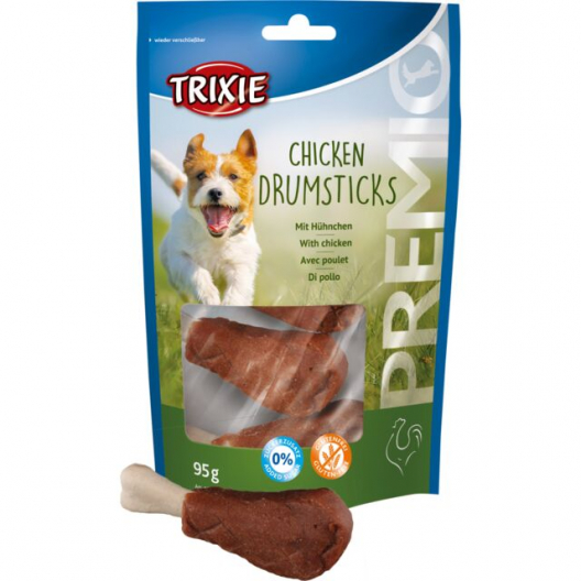 Лакомства для собак Trixie "Chicken Drumsticks", со вкусом курицы (95 г) - 1